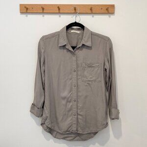 Grey Talula Super Soft Button Up Size XS